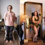 Boudoir photo shoot Gold Coast real client transformation experience